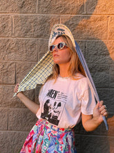 Load image into Gallery viewer, Patchwork Bonnet - Yellow Lace