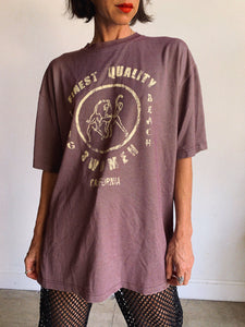 Finest Quality 1990s Plum T-Shirt - L