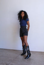 Load image into Gallery viewer, Vintage Harley Davidson Black Leather Cowgirl Boots