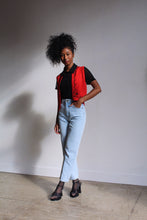 Load image into Gallery viewer, Red Knit Appliqué Vest