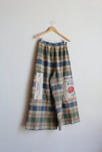 Load image into Gallery viewer, Plaid Blue Rose Rice Higher Level Pants