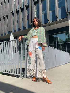 Reversible Patchwork Quilt Jacket