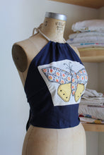 Load image into Gallery viewer, Spread Your Wings Halter Top Blue