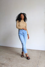 Load image into Gallery viewer, 1990s Sand Sheer Lace Blouse