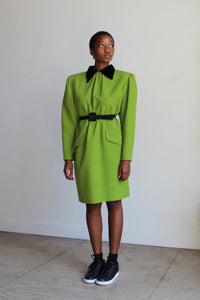 1980s Oscar de la Renta Dress