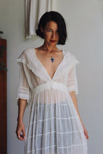 Load image into Gallery viewer, Antique Edwardian Sheer Lawn Dress