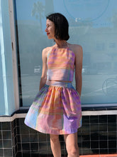 Load image into Gallery viewer, 1980s Madras Plaid Pastel Summer Playsuit