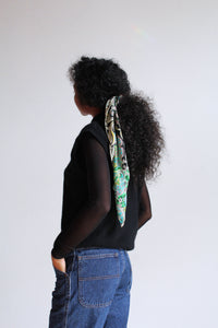 1990s Black Angora Wool Sweater