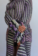 Load image into Gallery viewer, 1990s Second Skin Wool Fringe Coat