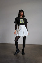 Load image into Gallery viewer, 1980s White le coq sportif Tennis Skirt Size 12