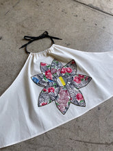 Load image into Gallery viewer, Feed Sack Flower Halter Top - XL