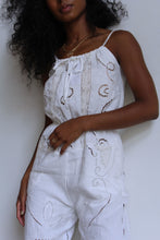 Load image into Gallery viewer, Antique Lace Patchwork Jumpsuit