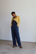Load image into Gallery viewer, 1990s Navy Blue Overalls