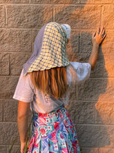 Load image into Gallery viewer, Patchwork Bonnet - Yellow Lace