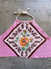 Load image into Gallery viewer, Hankie Halter Top Pink Gauze - Western Rose | Medium