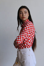 Load image into Gallery viewer, Saks Fifth Avenue Checkered Blouse