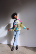 Load image into Gallery viewer, Yellow Floral Knit Sweater