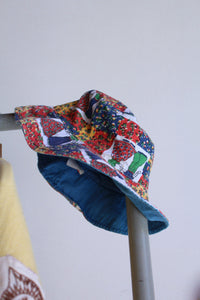 1970s Patchwork Bucket Hat