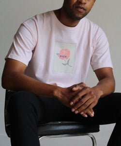 Primary Rose Pink Vintage Tee | Medium
