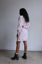 Load image into Gallery viewer, Heather Pink Raglan Sweater Dress