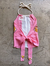 Load image into Gallery viewer, Hankie Halter Top Pink Gauze - Brown Rose | 2XL