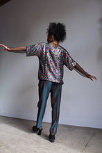 Load image into Gallery viewer, Silk &amp; Sequins Jewel Blouse