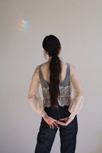 Load image into Gallery viewer, 1970s Victorian Pink Lace Blouse