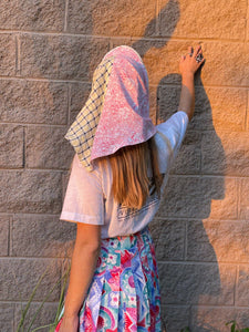 Patchwork Bonnet - Quilted Rose