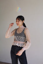 Load image into Gallery viewer, 1970s Victorian Pink Lace Blouse