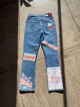 Load image into Gallery viewer, Darling Kitty Patchwork Tommy Jeans