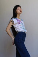 Load image into Gallery viewer, Fishnet Floral Blouse