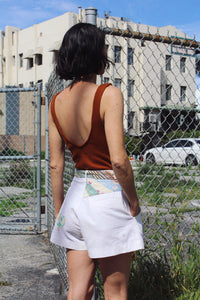 Patchwork Heart Shorts & Belt