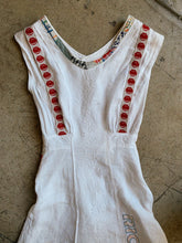 Load image into Gallery viewer, Happy Day Antique Linen Patchwork Dress