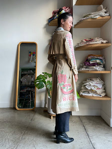 Universal Patchwork Trench Coat