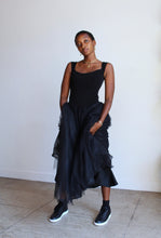 Load image into Gallery viewer, 1980s Tadashi Corset Tulle Gown