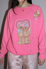Load image into Gallery viewer, Sweethearts Puffy Paint Raglan Sweater