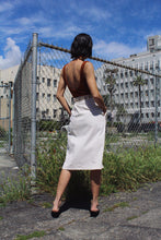 Load image into Gallery viewer, 1970s White Corduroy Skirt