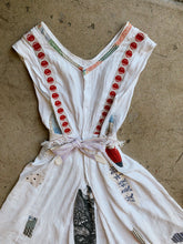 Load image into Gallery viewer, Happy Day Antique Linen Patchwork Dress