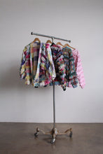 Load image into Gallery viewer, Paula Sweet Muslin Mink Art to Wear Pastel Cotton Fringe Cardigan Sweater