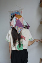 Load image into Gallery viewer, Floral Quilt Top Patchwork Bonnet