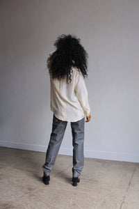 Reworked Silk Blouse