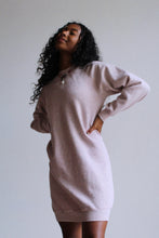 Load image into Gallery viewer, Heather Pink Raglan Sweater Dress