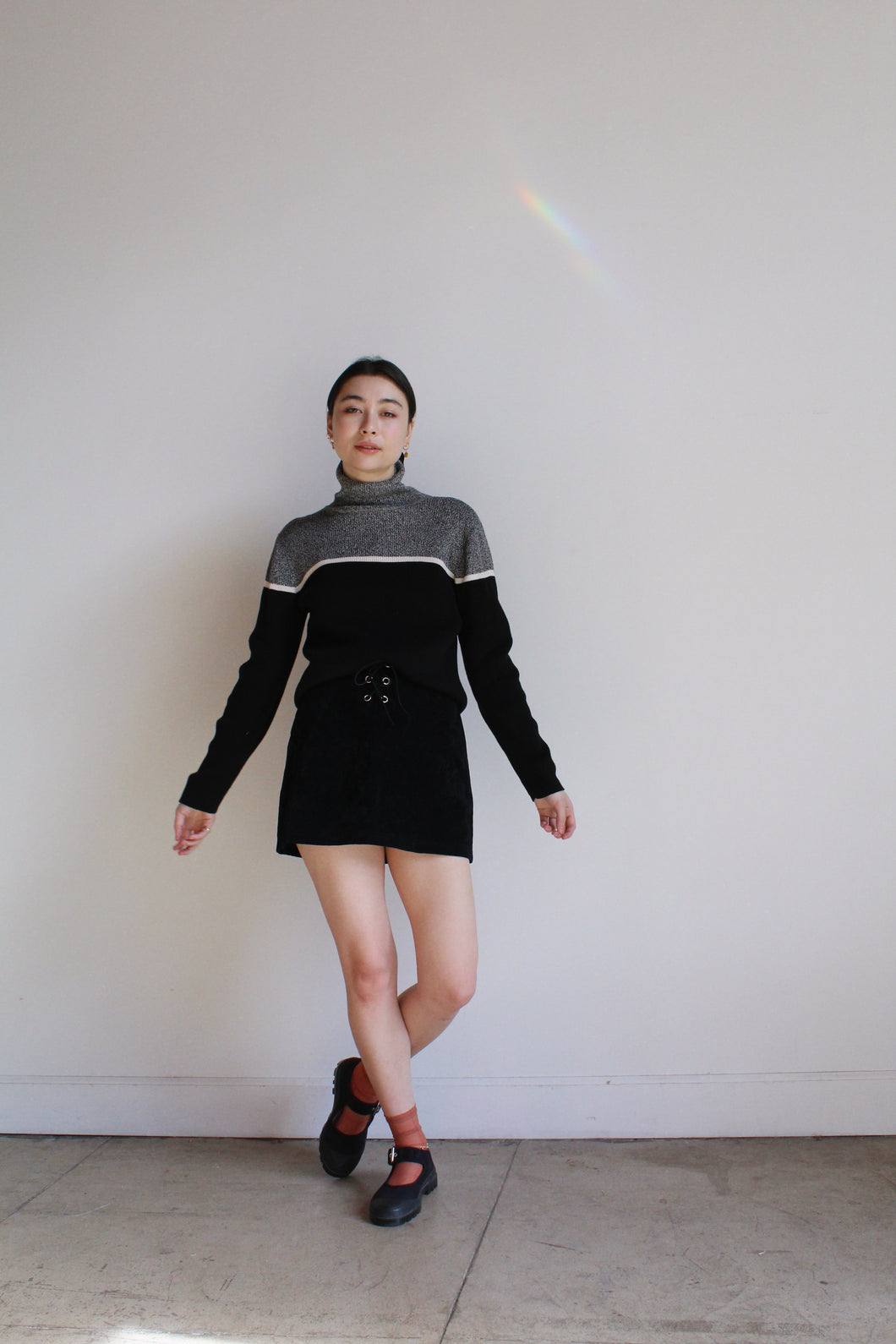 1990s Liz Claiborne Knit Turtleneck Sweater