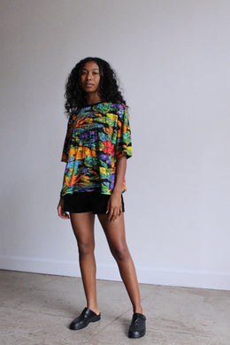 Tropical Sequin Tee