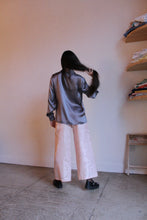 Load image into Gallery viewer, 1990s Liquid Silver Silk Blouse