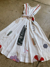 Load image into Gallery viewer, Happy Day Antique Linen Patchwork Dress