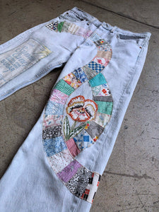 Sunny Patchwork Levi's 501