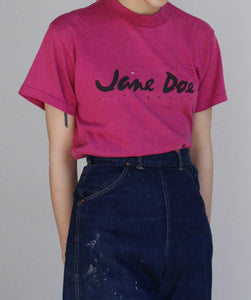 1980s Jane Doe Long Beach Tee