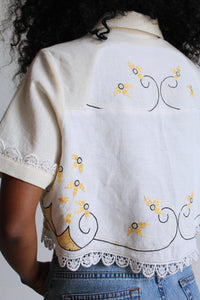 Towards the Sun Crop Top
