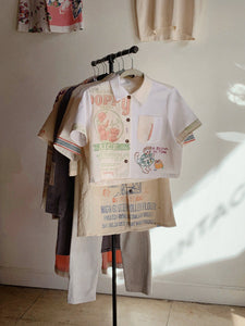 A Stitch in Time Crop Top